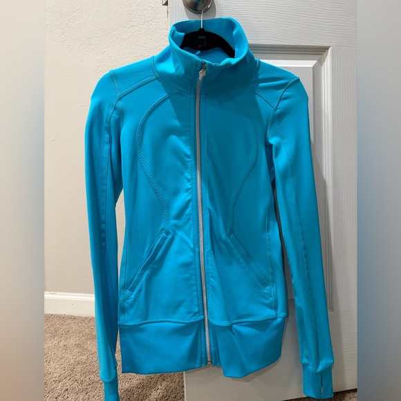 lululemon athletica Jackets & Blazers - Lululemon Turquoise Define Jacket Nulu
